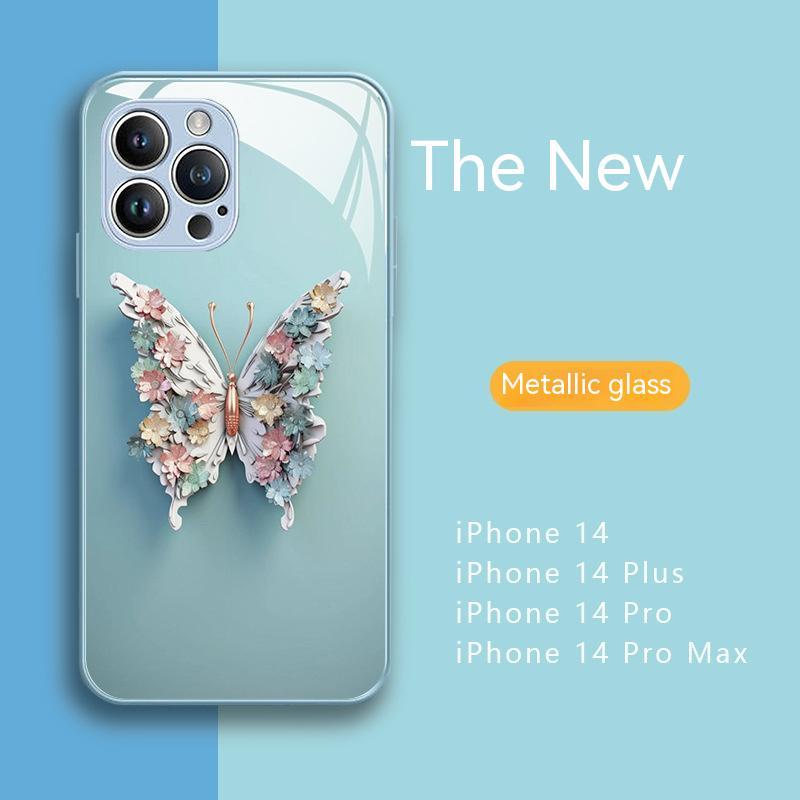 Fairy Butterfly Glass Phone Case - Bellarte Enchanté Fairy Butterfly Glass Phone Case